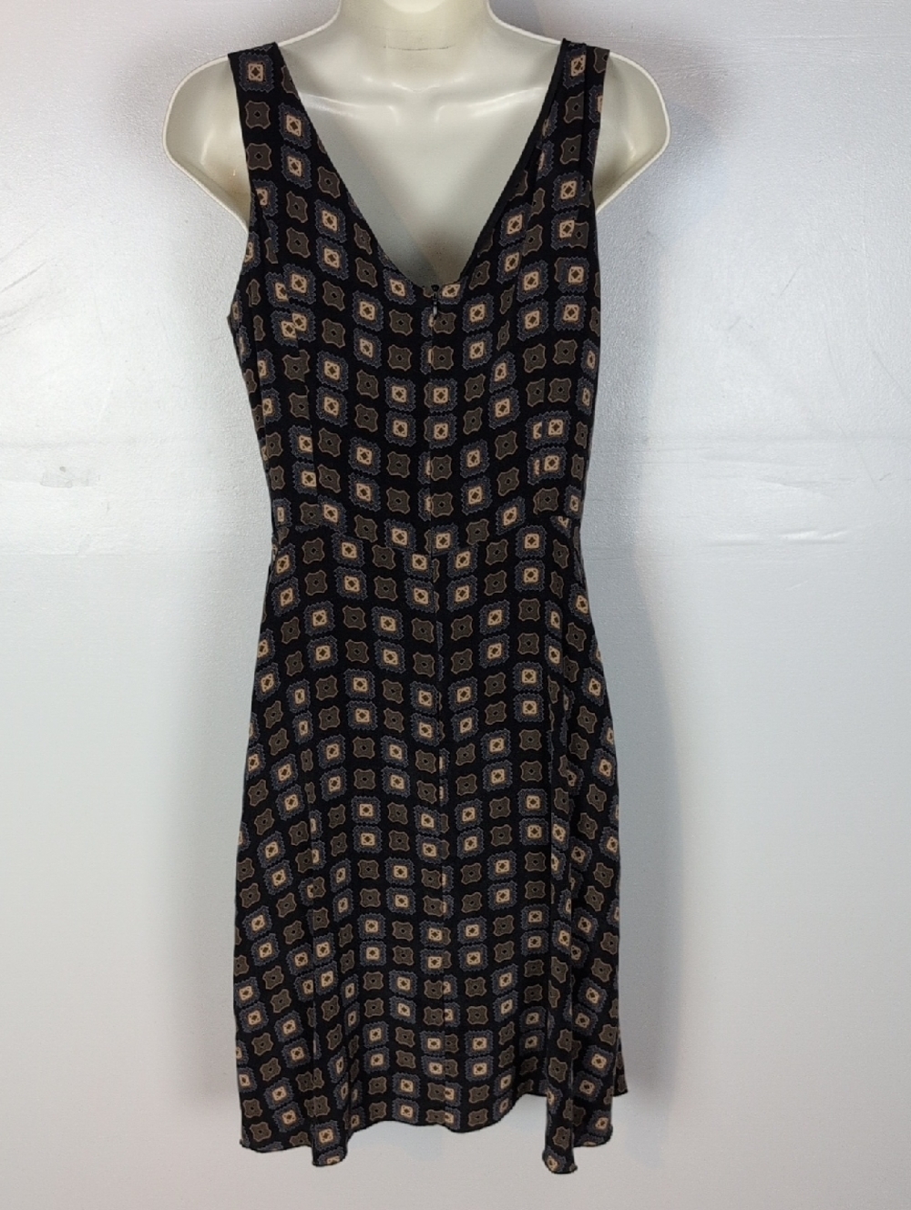 Anna Sui 100% Silk Knee Length Dres - Picture 5 of 8